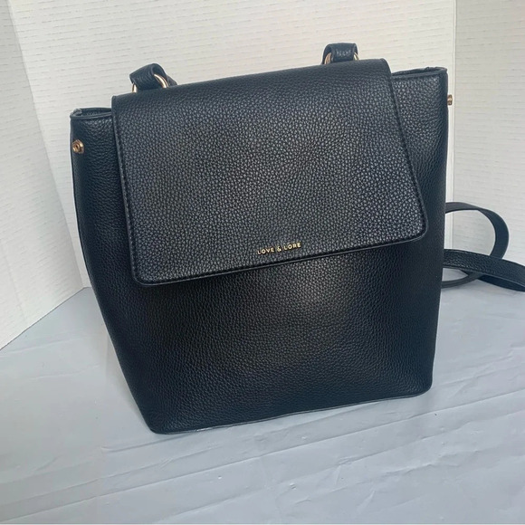 🎒 Love & Lore  Backpack Purse by Indigo - Faux Leather Chic 🌟 - Picture 1 of 13